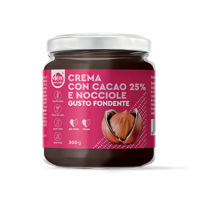 Hazelnut Cacoa 25% Spread dark taste