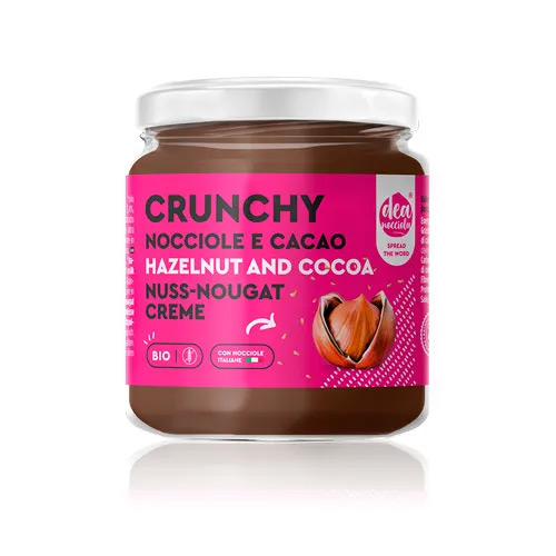 Crema Crunchy con Nocciole e Cacao