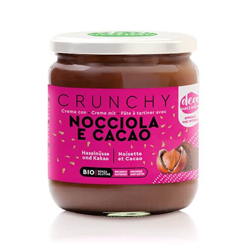 Crema Crunchy con Nocciole e Cacao