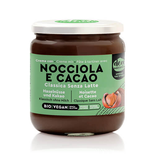 Crema classica con Nocciole e Cacao Vegan
