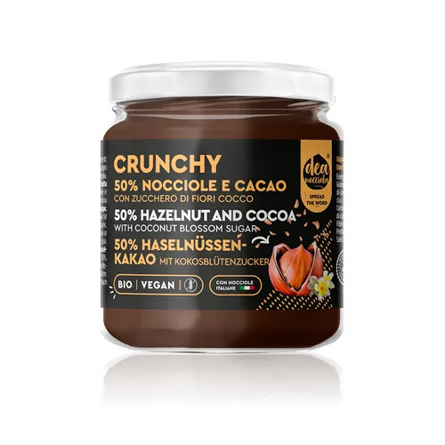 Crema Crunchy con Nocciole 50% e Cacao