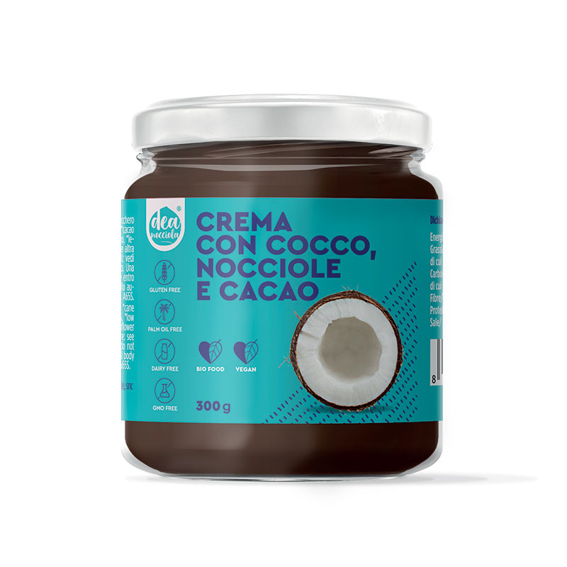 Hazelnut Cacoa Spread with Coconut